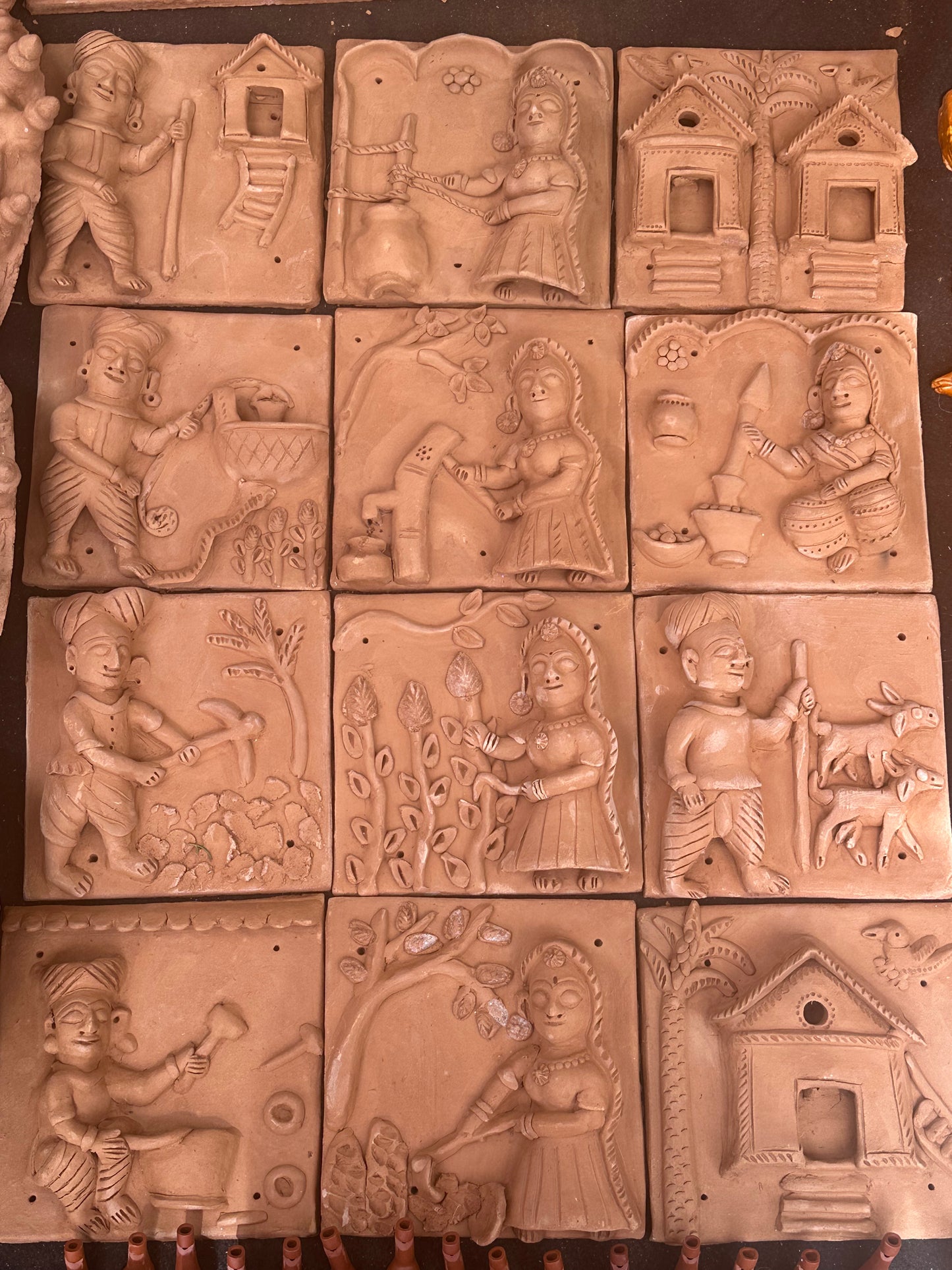 Molela Clay tile