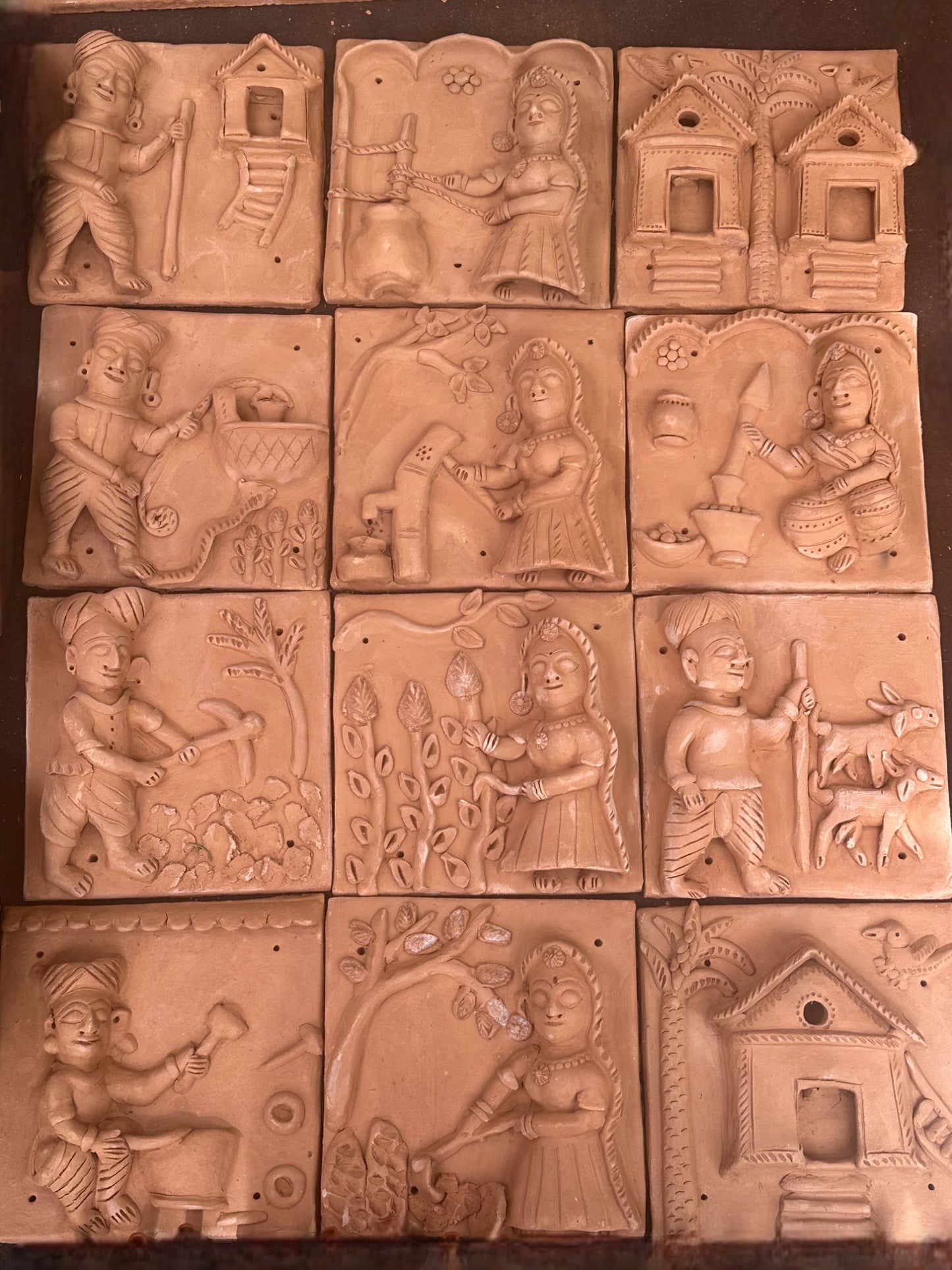 Molela Clay tile