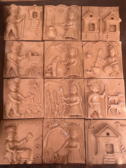 Molela Clay tile
